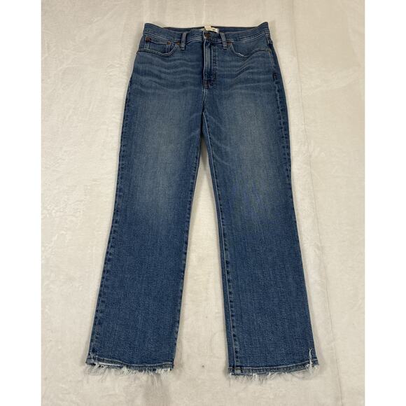 Madewell Denim - Madewell 29 Slim Demi-Boot Classic Blue Denim Jeans Benefits Charity